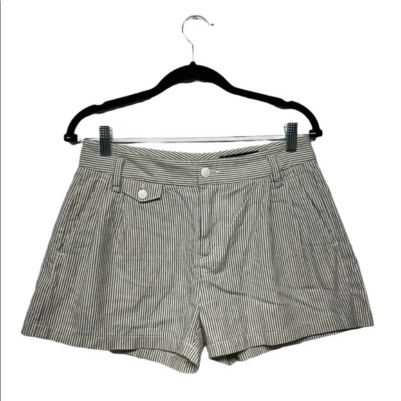 Rag & bone stripped nautical cotton high rise shorts size 4 - Picture 1 of 10